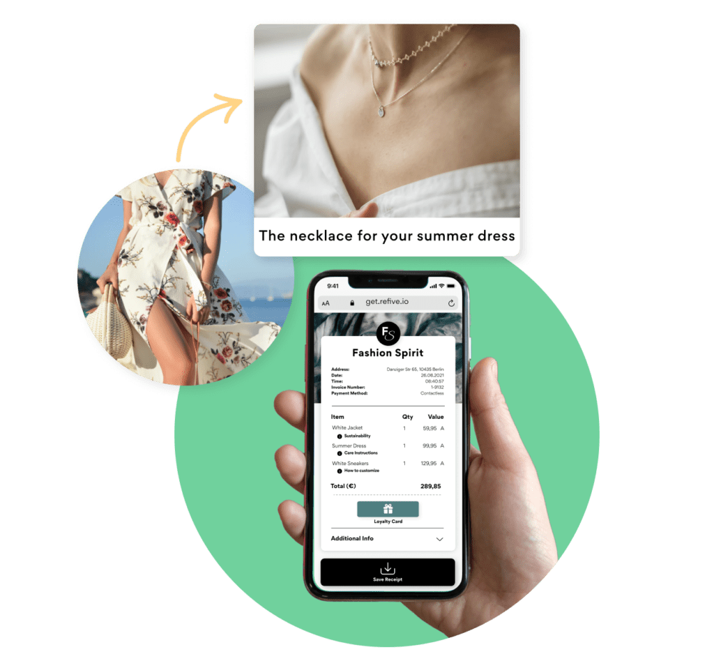 digital receipts for personalised recommendations